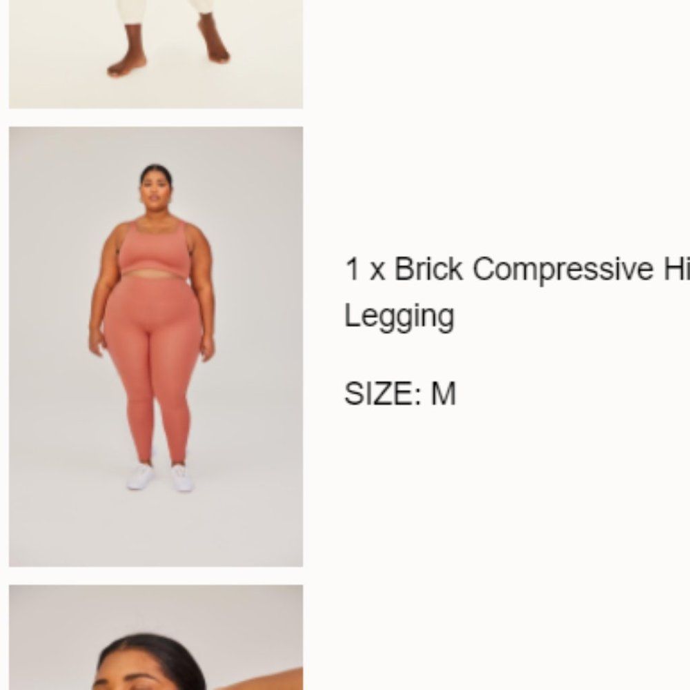 Girlfriend Collective Leggings Brick